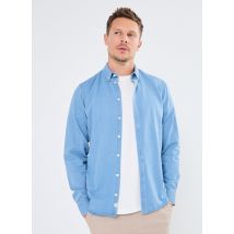 Casual Friday - CFAnton BD LS denim chambray shirt Noos Blu - Abbigliamento - Taglia XL