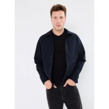 Vêtements CFJamie 0154 herringbone shacket Bleu - Casual Friday - Disponible en XL