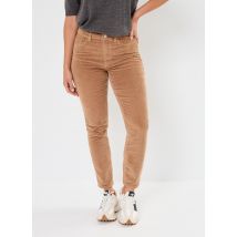 Vero Moda - VMBRENDA HR MOM ANK CORD PANTS LCS Marrone - Abbigliamento - Taglia 26 X 32