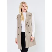 B-Young - Bekleidung BYCILIA WAISTCOAT - - beige - Größe 34