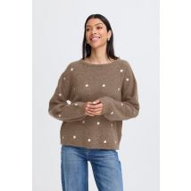 B-Young - Ropa BYOTIKI EMBROIDERY JUMPER - - Marrón