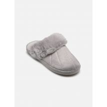 Sarenza Wear - Hausschuhe Chaussons femme col fourrure - grau - Größe 40