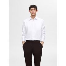 Selected Homme - Bekleidung Slhslim-Performance Shirt Ls Noos - weiß - Größe L