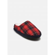 Sarenza Wear - Pantoffels Chaussons homme écossais - Rood - Maat 41