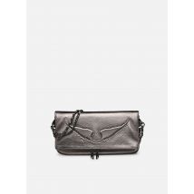 Zadig & Voltaire - Rock Wings Metallic Grained Le Grigio - Borse - Taglia T.U