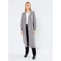 Y.A.S - Ropa YASBALIS LS LONG KNIT CARDIGAN S. NOOS - Gris - Talla XL