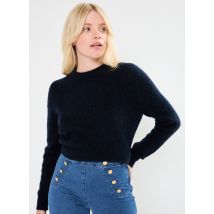 Selected Femme - Bekleidung SLFSIA RAS LS KNIT O-NECK NOOS - blau - Größe L