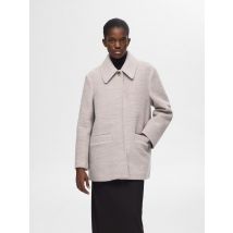 Selected Femme - Bekleidung SLFADA WOOL JACKET - beige - Größe 36