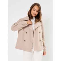 Selected Femme - Kleding SLFALMA SHORT WOOL JACKET NOOS - Beige - Maat 42