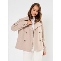 Vêtements SLFALMA SHORT WOOL JACKET NOOS Beige - Selected Femme - Disponible en 42