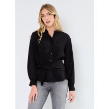 Selected Femme - Ropa SLFCASSIA LS SCARF SHIRT B - Negro - Talla 38