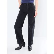 Selected Femme - Ropa SLFMELLIE MW WIDE JEANS - Negro - Talla 29 X 32