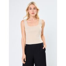 Molly Bracken - Bekleidung LADIES KNITTED TANK TOP - beige - Größe XS