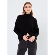 Lili Sidonio - Bekleidung Young Ladies Knitted Sweater LALF135CH - schwarz - Größe M