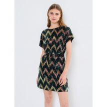 Lili Sidonio - Kleding Young Ladies Knitted Dress TL387CH - Zwart - Maat L