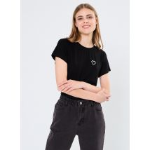 Lili Sidonio - Bekleidung Young Ladies Knitted Tee TLF158CN - schwarz - Größe XS