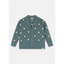 Tinycottons - Kleding Stars And Flowers Cardigan - Groen - Maat 8A