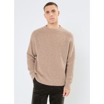 Pompeii - Ribbed Wool Knit Sweater Beige - Abbigliamento - Taglia L - XL