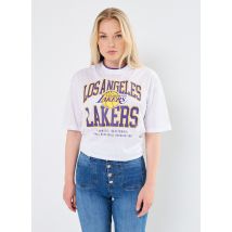 New Era - Kleding Os Mesh Tee Los Angeles Lakers - Unisexe W - Wit - Maat XS