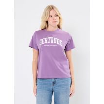 Gertrude - Ropa Leopoldine College Tee shirt - Violeta - Talla M