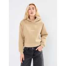 Kleding GOTHIC EMBROIDERY LS HOODIE BIS* Beige - Sixth June - Beschikbaar in L