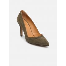 Rivecour - Zapatos de tacón Escarpins n°117 - Suede - Kaki - Verde - Talla 41