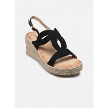 MADE BY - Sandalen Espadrille DARLINE - Zwart - Maat 36