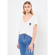 Five Jeans - TSE2511 TEE SHIRT Bianco - Abbigliamento - Taglia L