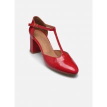 Georgia Rose - Esolo - Cuir Vernis plissé Rosso - Décolleté - Taglia 41