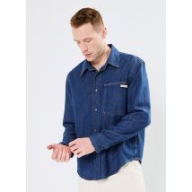 Calvin Klein Jeans - Kleding Regular Denim Shirt J30J327022 - Blauw - Maat L
