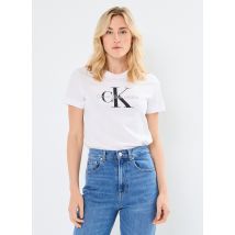 Calvin Klein Jeans - Bekleidung Core Monologo Regula J20J219142 - weiß - Größe S