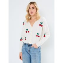 MADE BY - Kleding MON-GILET-CERISE - Wit - Maat XL