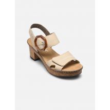 Sandales et nu-pieds 63850 Beige - Rieker - Disponible en 36