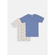 Petit Bateau - 2 Tee Shirts MC A0CSC00 Blu - Abbigliamento - Taglia 6A