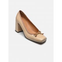 Georgia Rose - Pumps Abale - Cuir Vernis plissé - beige - Größe 40