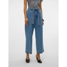Vero Moda - Bekleidung VMKATHY SHR WIDE CROPPED JEANS YO377 - blau - Größe 29 X 32