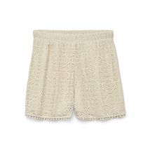 Vero Moda - Bekleidung VMMAYA HW SHORT SHORTS JRS VO - beige - Größe XS