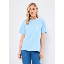 Vero Moda - Bekleidung VMSANNE DEMI SS TOP BOX JRS GA - blau - Größe S