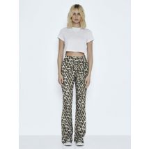 Noisy May - Ropa NMPASA HW FLARED PANTS NOOS - Negro