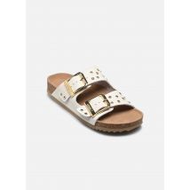 Sandales et nu-pieds Two buckle sandal nubuck stras Blanc - Colors of California - Disponible en 38