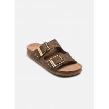 Colors of California - Two buckle sandal nubuck stras Verde - Sandali e scarpe aperte - Taglia 38