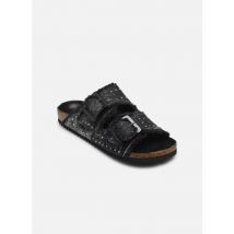 Colors of California - Sandalias Two buckle denim sandal - Negro