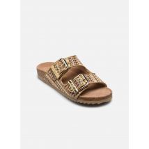 Colors of California - Two buckle sandal in rafia Beige - Sandali e scarpe aperte - Taglia 39