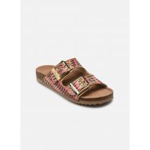 Colors of California - Sandalen Two buckle sandal in rafia - mehrfarbig - Größe 39