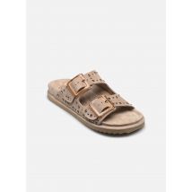 Colors of California - Sandalen Two buckle sandal with studs - Beige - Maat 41