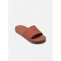 Sandalen SLIDE MONOGRAM HARDW Braun - Calvin Klein - Größe 40