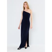Lauren Ralph Lauren - Kleding Belina-One Shoulder-Evening Dress - Blauw - Maat 42