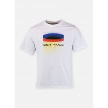 Gertrude - E25 LEONCE GRADIENT TEE-SHIRT Bianco - Abbigliamento - Taglia S