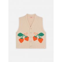 Tinycottons - Ropa Strawberries Vest - Blanco - Talla 8A