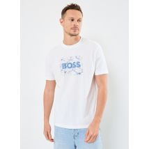 BOSS - Te_logospace Bianco - Abbigliamento - Taglia M